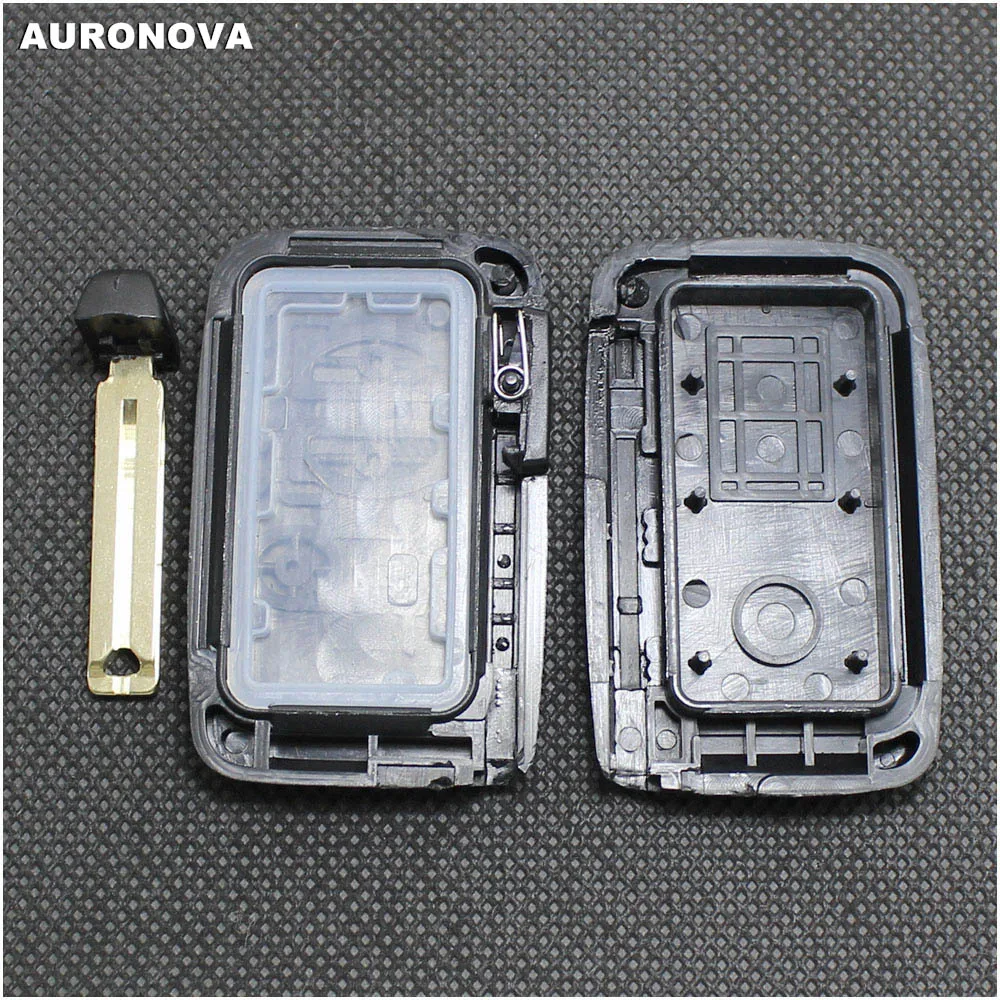 Auronnova новая Замена ключа без ключа для TOYOTA HIGHLANDER VENZA PRIUS RAV4 3+ 1 кнопки дистанционный ключ-брелок от машины чехол