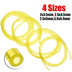 1Meter 4Size 2mm/2.5mm/3.5mm Petrol Fuel Gas Line Pipe Hose Oil Gas Resistant for Trimmer Chainsaw Saw Blower