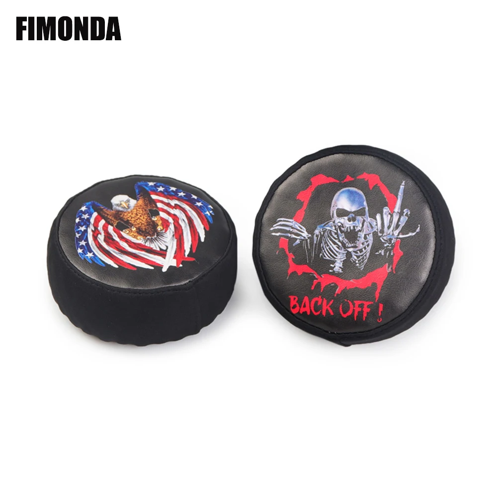 

RC Car Decoration PU Leather Spare Tire Cover Eagle Skeleton for 1/10 RC Crawler Axial SCX10 WRAITH Traxxas TRX4 RC4WD D90 CC01