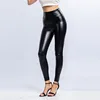 2022 Summer PU Leather Leggings Women High Waist Skinny Push Up Leggings Sexy Elastic Trousers Stretch Plus Size Jeggings S-5XL ► Photo 3/6