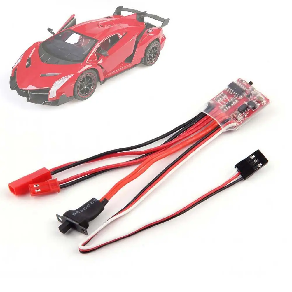 Контроллер скорости автомобильного двигателя RC 20A Brushed ESC Bothway с функцией тормоза |