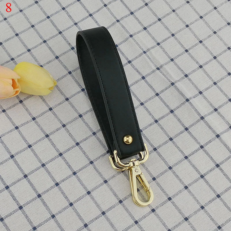 8 Модные DIY сумки на замену ремешки змеиная Сумочка ремень ручка короткий ремень аксессуар из искусственной кожи сумки ремни кошельки ручка - Цвет: 8