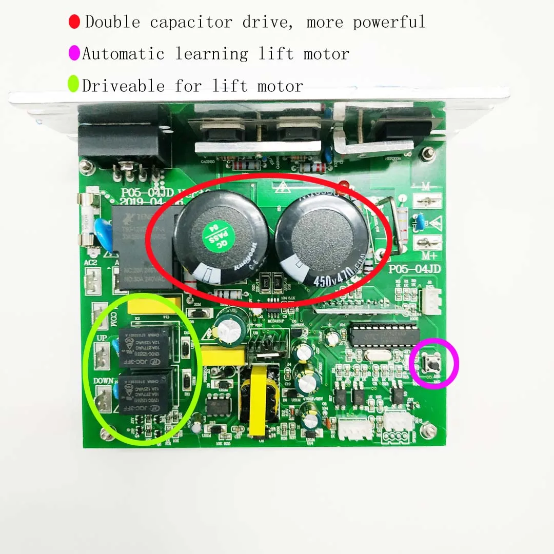 Details about   General Treadmill Controller Main Board With Dashboard Display DC 180V Motor 