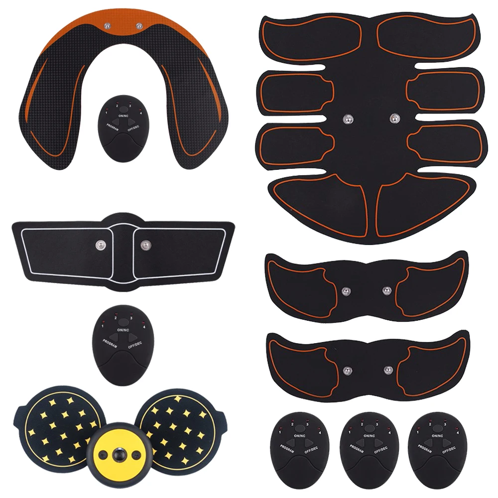 Fitness Stimulator Hip Buttock Trainer Muscle Stimulator Body Slimming Massager Abdominal Training Weight Loss Exerciser
