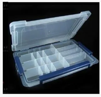 

Classic 20 Grid Transparent Plastic Storage Box Jewelry Electronic Components Home Supplies Collection Storage Boxes Bins