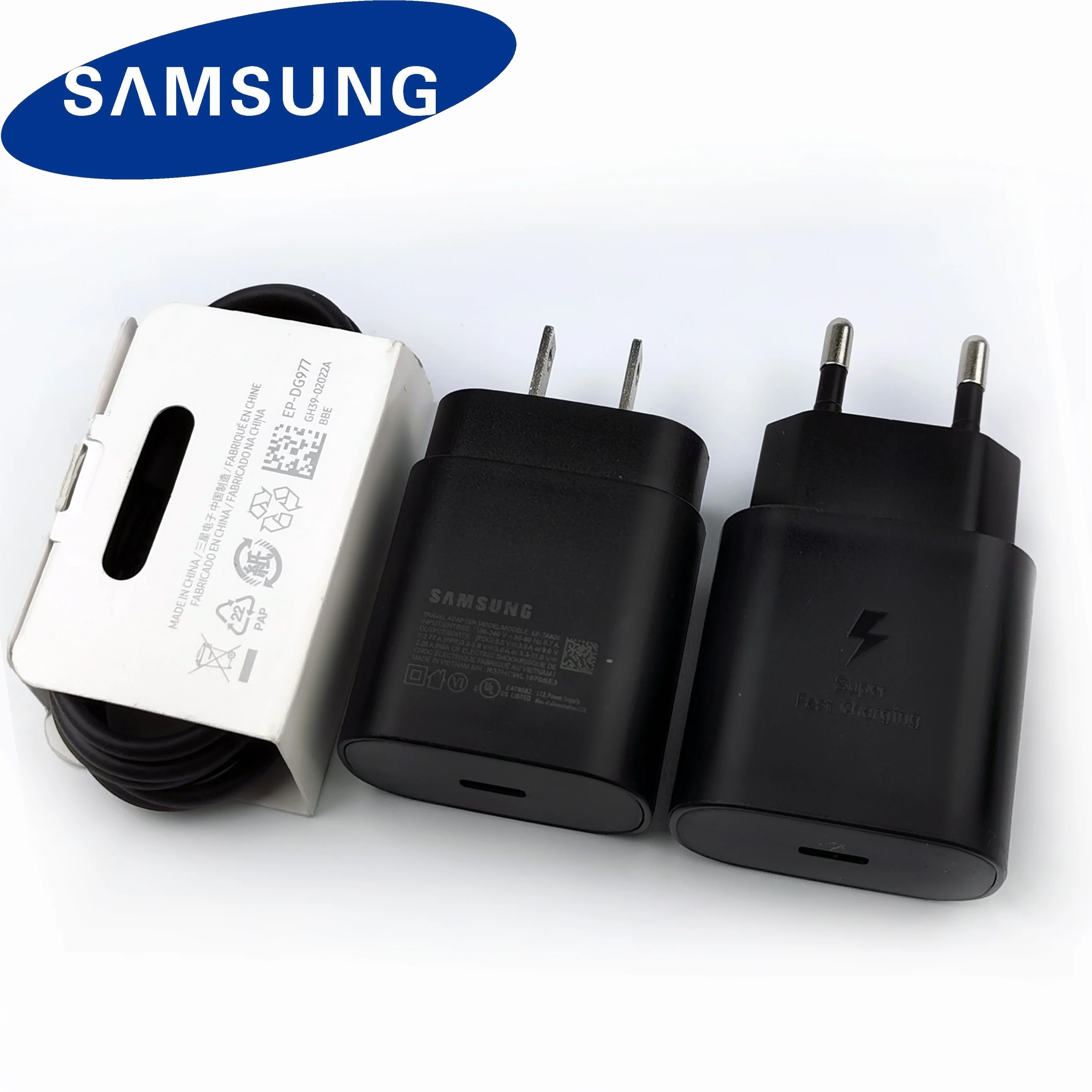 Зарядное устройство Samsung Note 10 Plus 25 Вт Usb Type C кабель для быстрой зарядки Galaxy S20 S10 S9 + 9