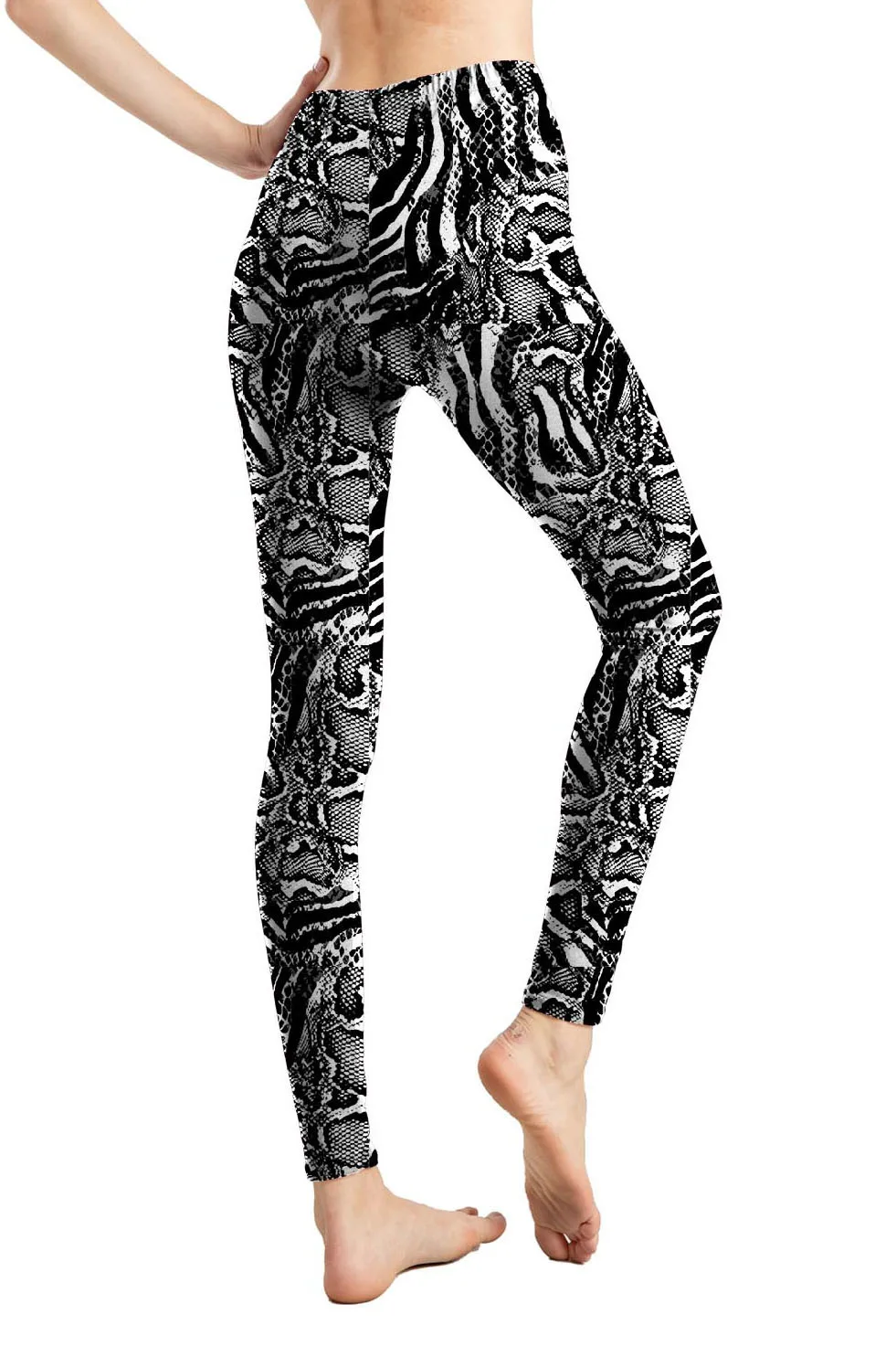 honeycomb leggings INITIALDREAM Fashion Leopard Printed Leggings Women Soft Elasticity Leggins Femme Ankle-Length Plus Size Legging Mujer leggings