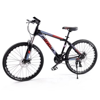 

26inch Mountain Bike 24 Speed variable Carbon steel frame bicycle Double Disc Brake Student Race Bicycle Free Delivery