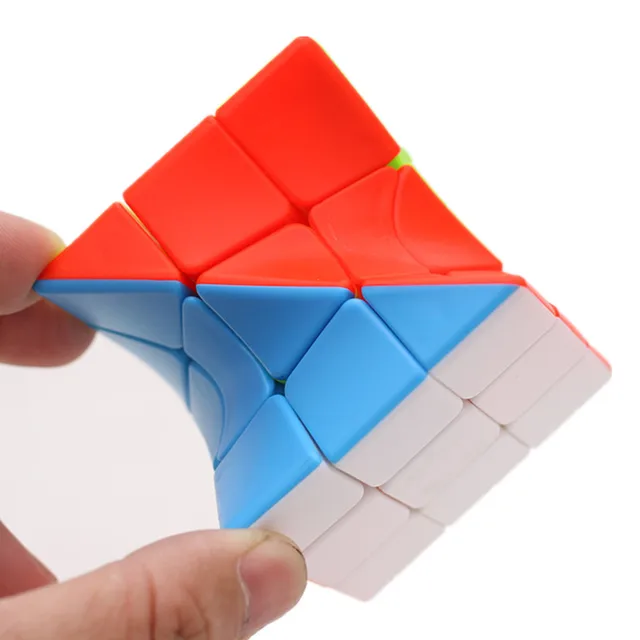 3x3x3 Magic Speed Cube Colorful Twisted Puzzle Cubes Professional Developing Intelligence Toy Educational 3x3 Cube For Children 2
