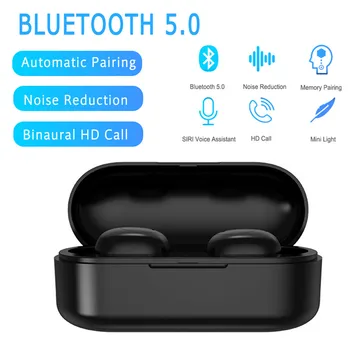 

Mini Wireless Earphones Bluetooth 5.0 Earphone TWS HIFI In-ear Sports Running Headset Support IOS/Android Phone Binaural HD Call
