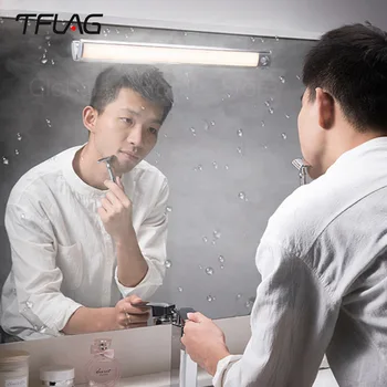 

Original Tflag Wanhuo LED mirror headlamp induction toilet non-punching night lamp charging bedside bedside household bedside 3