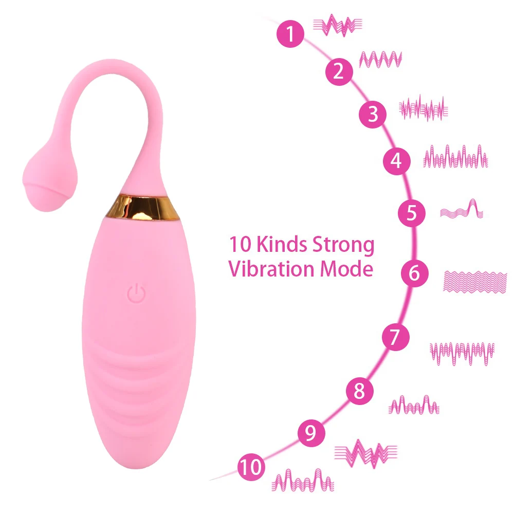 Vibrating Sex Toys 10 Speeds Wireless Remote Jump Eggs For Women Anal G-Spot Clitoris Stimulation