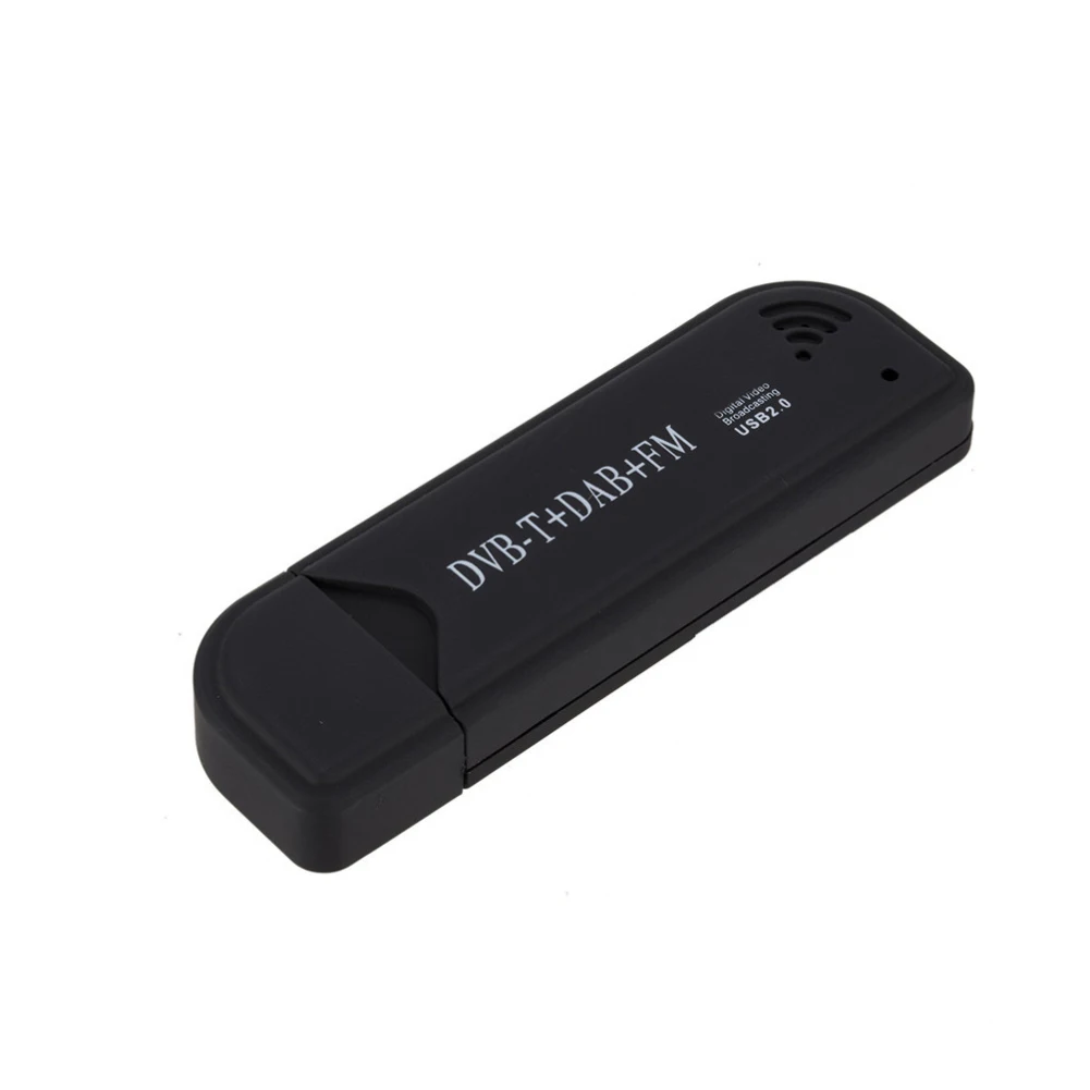 USB 2 0 DVB T + DAB FM RTL2832 R820T2 SDR цифровой ТВ тюнер цифровое эфирное видео автоматическое