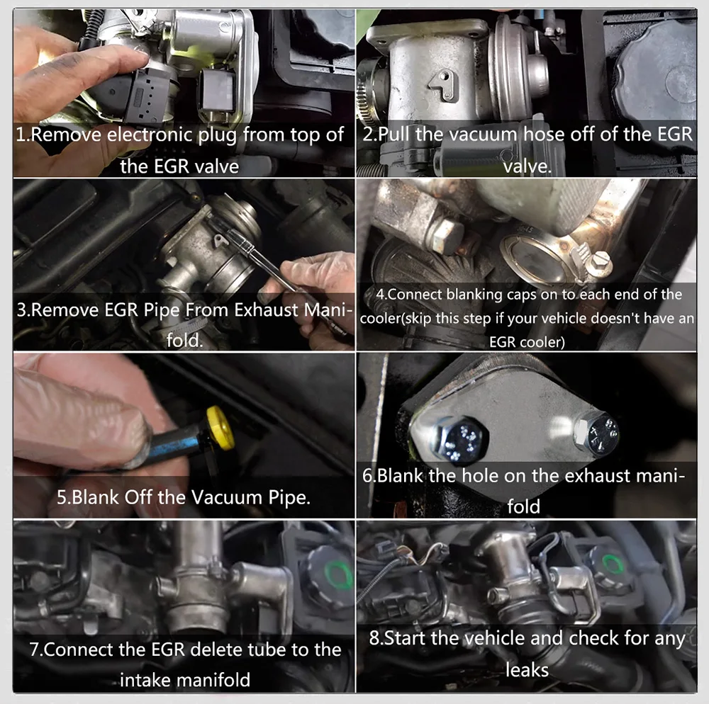 BMW X3 E83 X5 E70 X6 E71 Anti Shudder EGR Valve Delete Blanking Bypass Blank EGR Valves & Parts