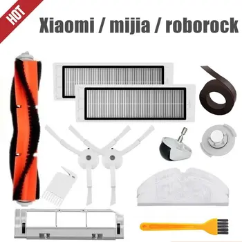 

Mop Cloths Wet Mopping filter Side Brush Roll Brush Suitable for Xiaomi Roborock Robot S50 S51 Vacuum Cleaner Spare Parts Kits