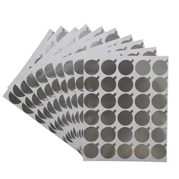

600 pcs Disposable Eyelash Extension Glue Holder Adhesive Sticker Press on Glue Ring Sticker Lashes Extension Glue Holder Pallet