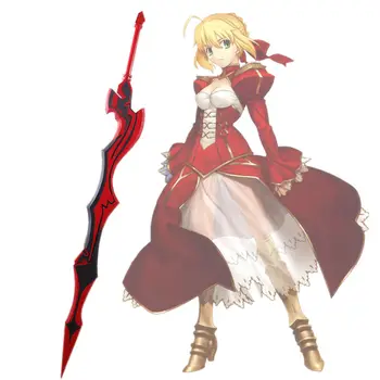 

Fate/EXTRA Last Encore Saber Nero Red Sword Cosplay Weapon Props for Comic Party Halloween Cosplay Free Shipping