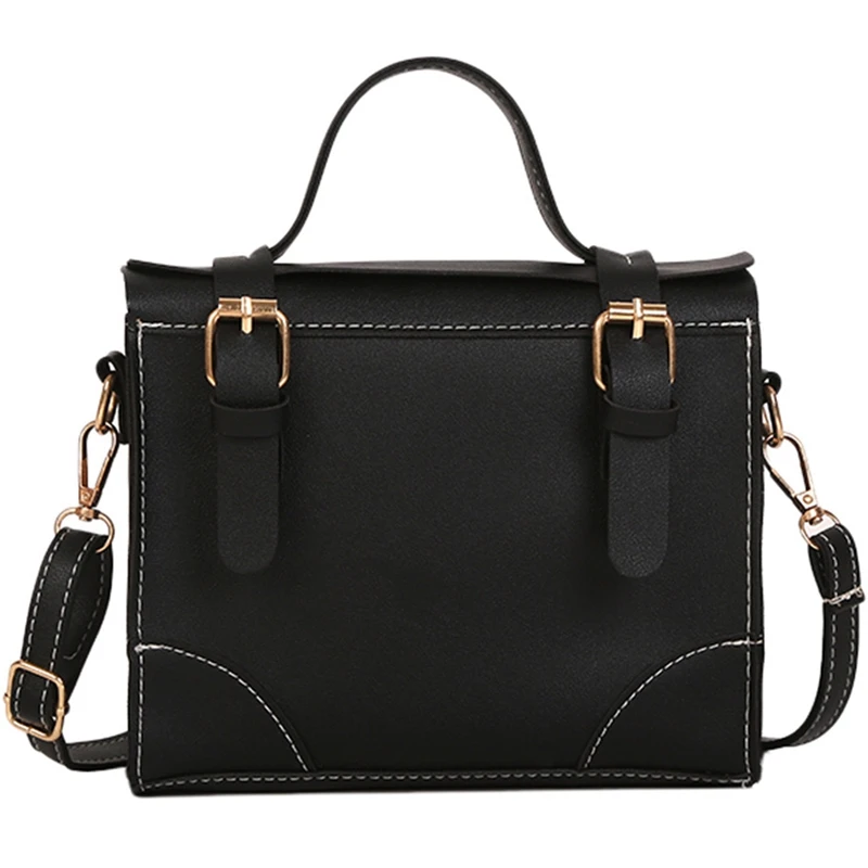 

Women'S Shoulder Bag Fashion Ladies Leather Solid Color Personality Handbag Messenger Bag