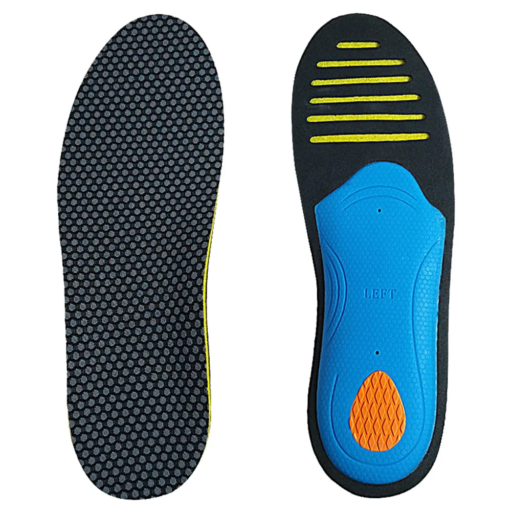 

1pair Inside Arch Correction Insoles Shock Absorption Ergonomic Non Slip Flat Foot Elastic Orthopedic Support Fatigue Relieve