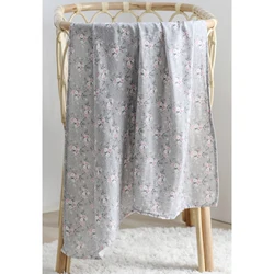Rainbo & Iris – couverture d'emmaillotage en mousseline, serviette de bain pour nouveau né, multifonction, couette pour bébé 