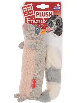 

GIGWI toy for dogs GiGwi Plush Friendz Raccoon with squeaker 17 cm