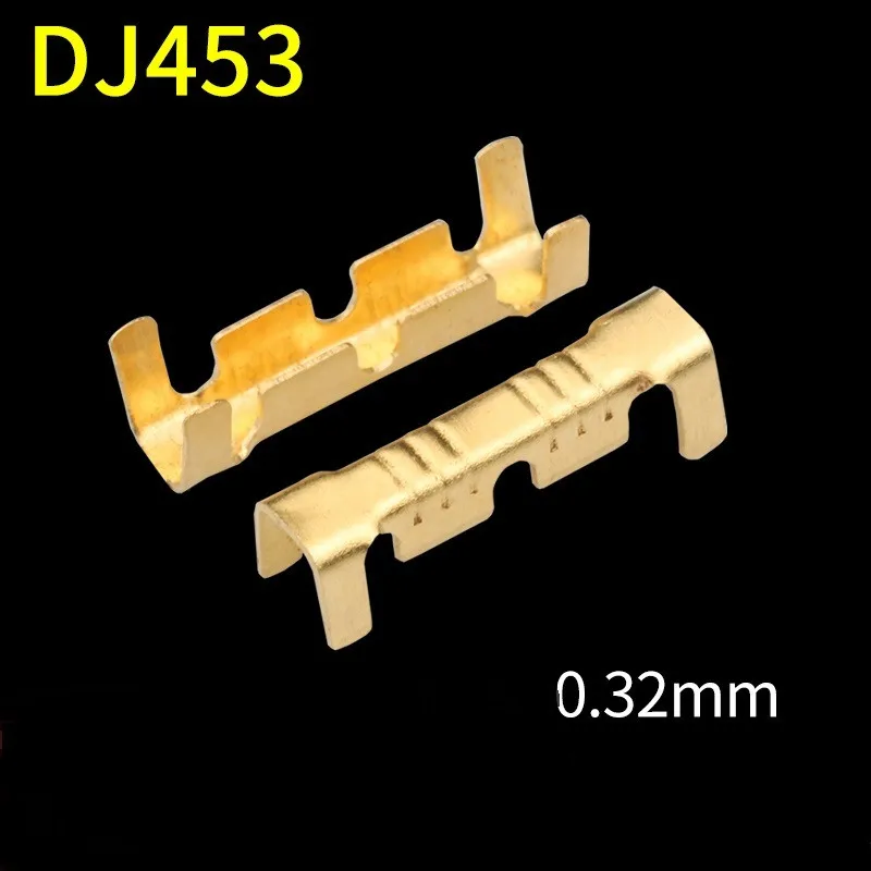 

100 шт./лот DJ453 U-образный наконечник холодные вставки соединители холодный наконечник с маленькими зубьями, 0,3-1, 5 мм2