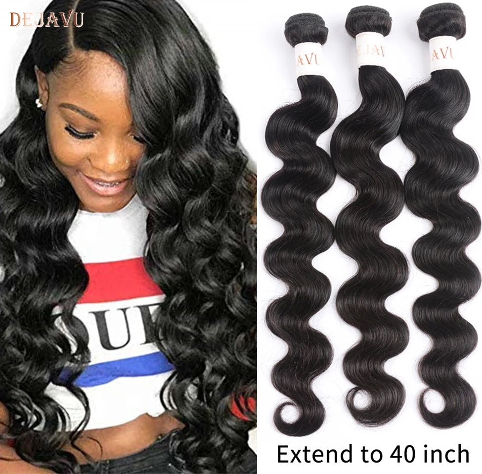 Dejavu Body Wave Bundles Remy Hair 3 Bundle Deal Peruvian Hair 30 40 Inch Bundles High Ratio Natural Color Hair Bundles Dejavu Body Wave Bundles Remy Hair 3 Bundle Deal Peruvian Hair 30 40 Inch Bundles High Ratio Natural Color Hair Bundles