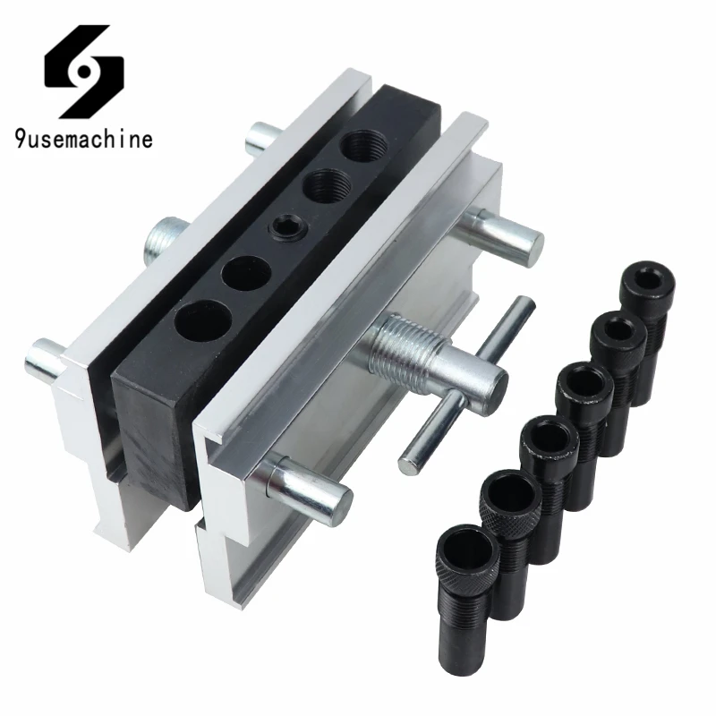 Kit plantilla para espiga, localizador de orificios autocentrante carpintería, conjunto de guía de de plantilla métrica/pulgada, punzón Vertical, herramientas de carpintería|Taladros| - AliExpress