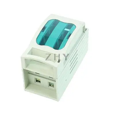 

Electronic Disconnect Isolating Switch 2 Pole w AC 500V 40A 14x51mm Fuse