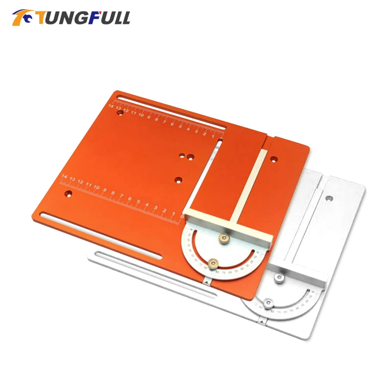Aluminium Mini Table Saw Clearance Insert Plate Circular Saw Flip Board