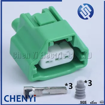 

1set 3 Pin camshaft position Sensor Connector (1.0) female Plug With harness cable for 3.5L V6 VQ35DE 7183-7976-60