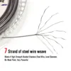 ICERIO-cable de tejido de acero de 7 hebras recubierto de nailon, anticorrosión, 10m, ~ 200lb 5lb, señuelos Jigging ► Foto 3/6
