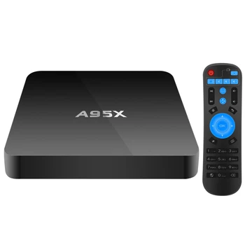 

Besegad A95X S905 Android 5.1 Quad Core 1GB RAM + 8GB ROM 2.0 GHz 64 Bit Smart TV Box Media Player HD Wifi WLAN