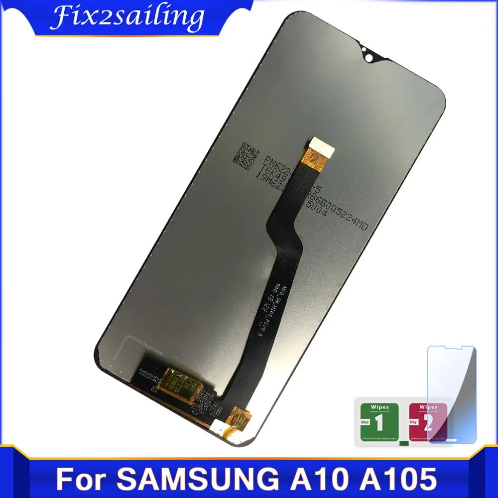 Super AMOLED LCD для Samsung Galaxy A10 A105 A105F SM дисплей с сенсорным экраном дигитайзер|Экраны