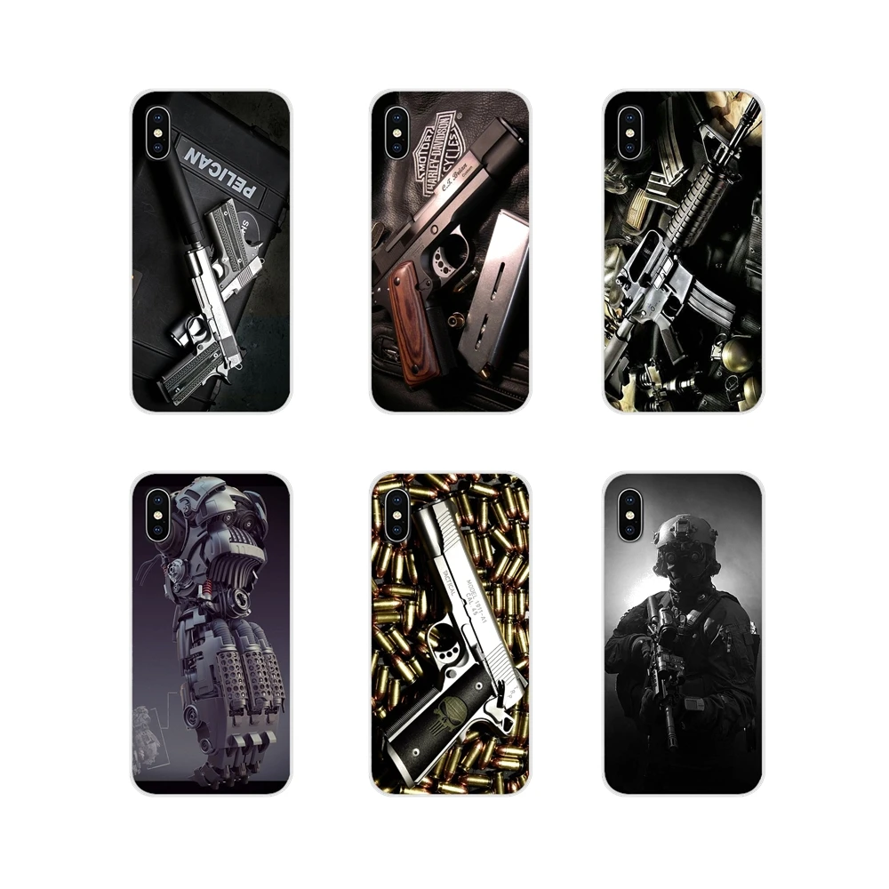 Для Xiaomi Mi4 Mi5 Mi5S Mi6 Mi A1 A2 A3 5X 6X 8 CC 9 T Lite SE Pro Army Fan оружие аксессуары чехлы для