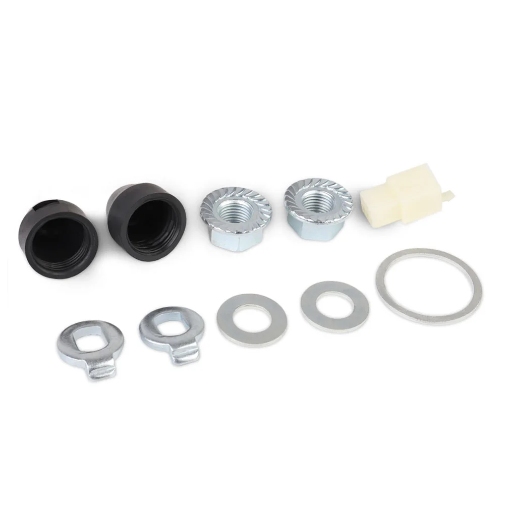 EBIKES E-bike Hub Motor Axle M12/M14 Lock Nut /lock Washer /spacer /nut Cover For 500W-5000W Motors With 12/14mm Shaft ► Photo 3/6