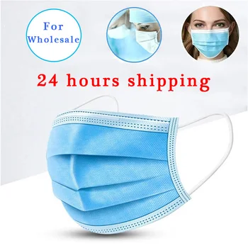 

Mouth mask Face Mask Disposable Mask Cotton mask Filter Anti Dust Mask 3-layer Non-woven Safety masks 24 hours Shipping
