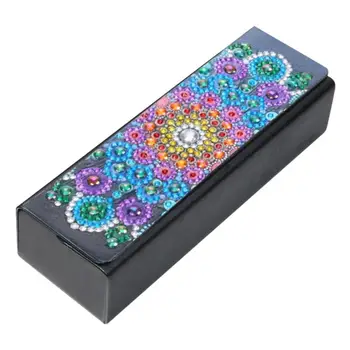 

DIY Diamond Painting Leather Eye Glasses Box Travel Sunglasses Storage Case
