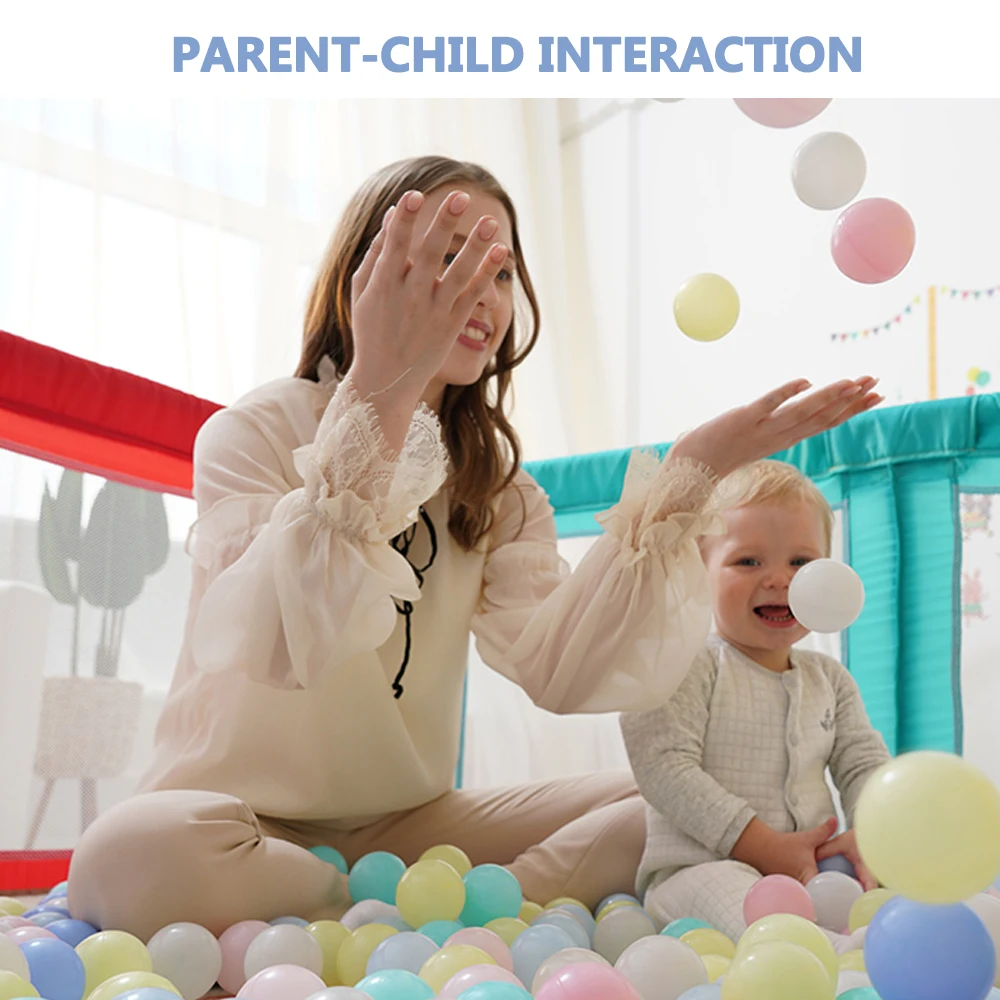 50 Pcs/Lot Eco-Friendly Colorful Balls Soft Plastic Ocean Ball Funny Baby Swim Pool Pit Toys Water Pool Ocean Wave Balls Dia 7cm 3