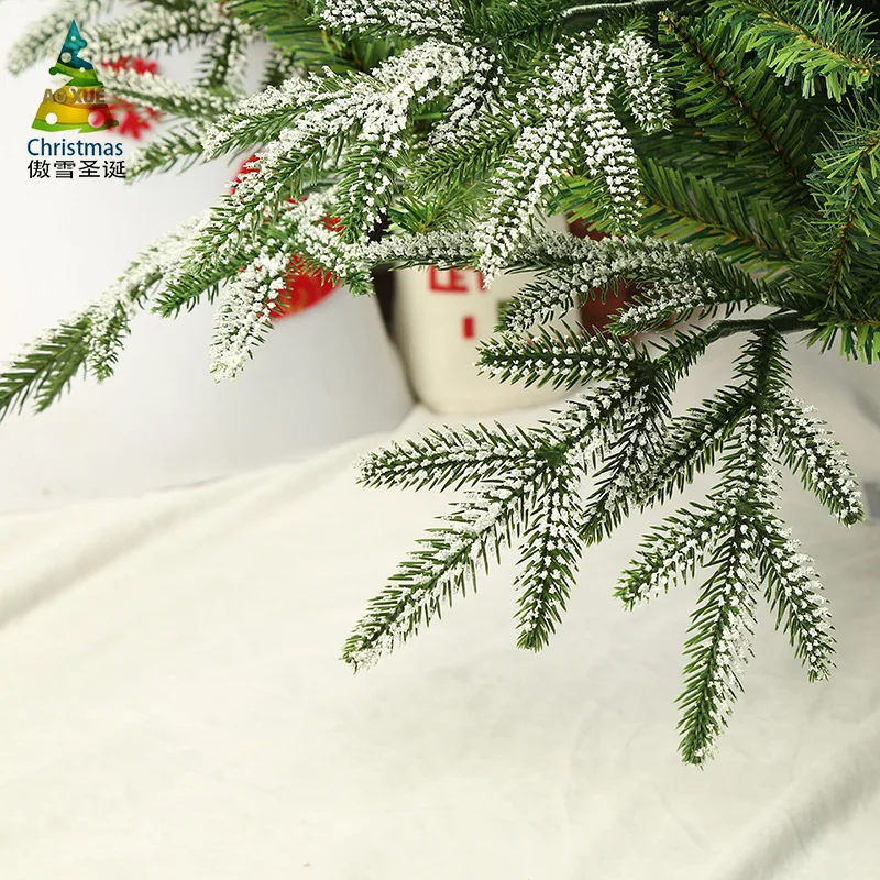 ПВХ pe белый снег порошок Снежинка украшения Рождественская елка Рождественский праздник ремесла подарок