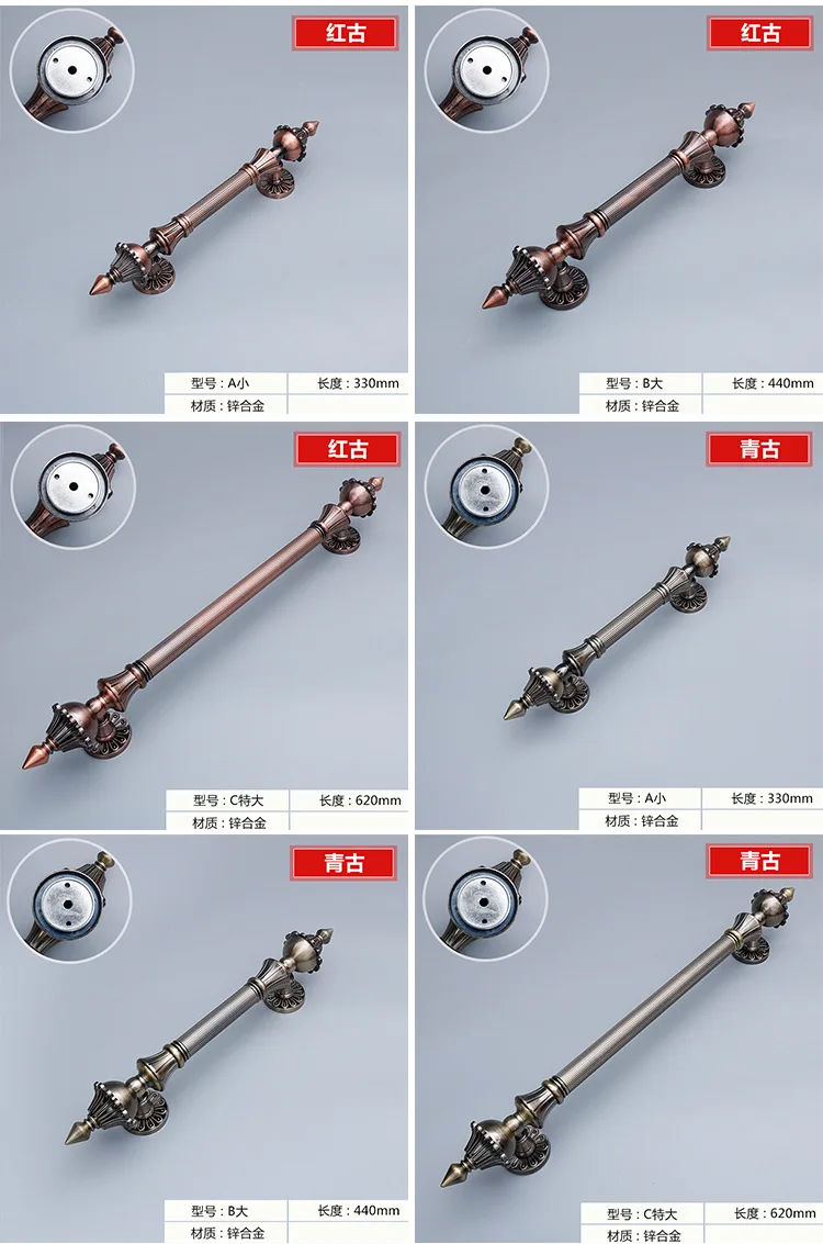 Puxar Porta De Bronze Portão Entrada Do