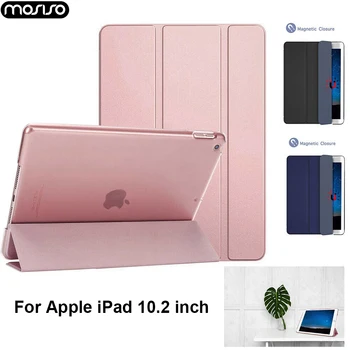 

MOSISO Case for iPad 10.2 inch Slim Fit PU Leather Frost Case with Trifold Stand Auto Sleep Smart Cover Funda