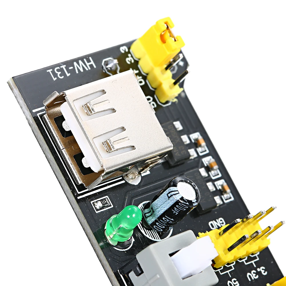 MB102 макетная плата модуль питания 3,3 В 5 В для Arduino Solderless хлебная плата регулятор напряжения DIY MB102 макетная плата