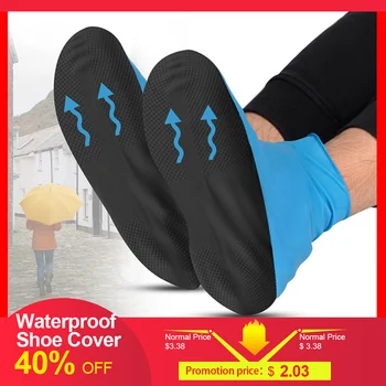 

Waterproof Shoe Cover Shoes Elasticity Reusable Latex Rain Covers Easy Carry Overshoes Tear-resistant Boot Protector Anti-slip