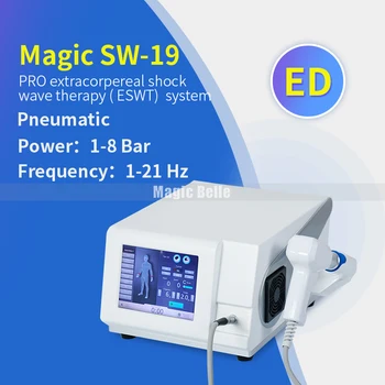 

High Quality! 8 Bar Pneumatic Extracorporeal Shock Therapy Machine Joint Pain Injury ED Treatment with CE