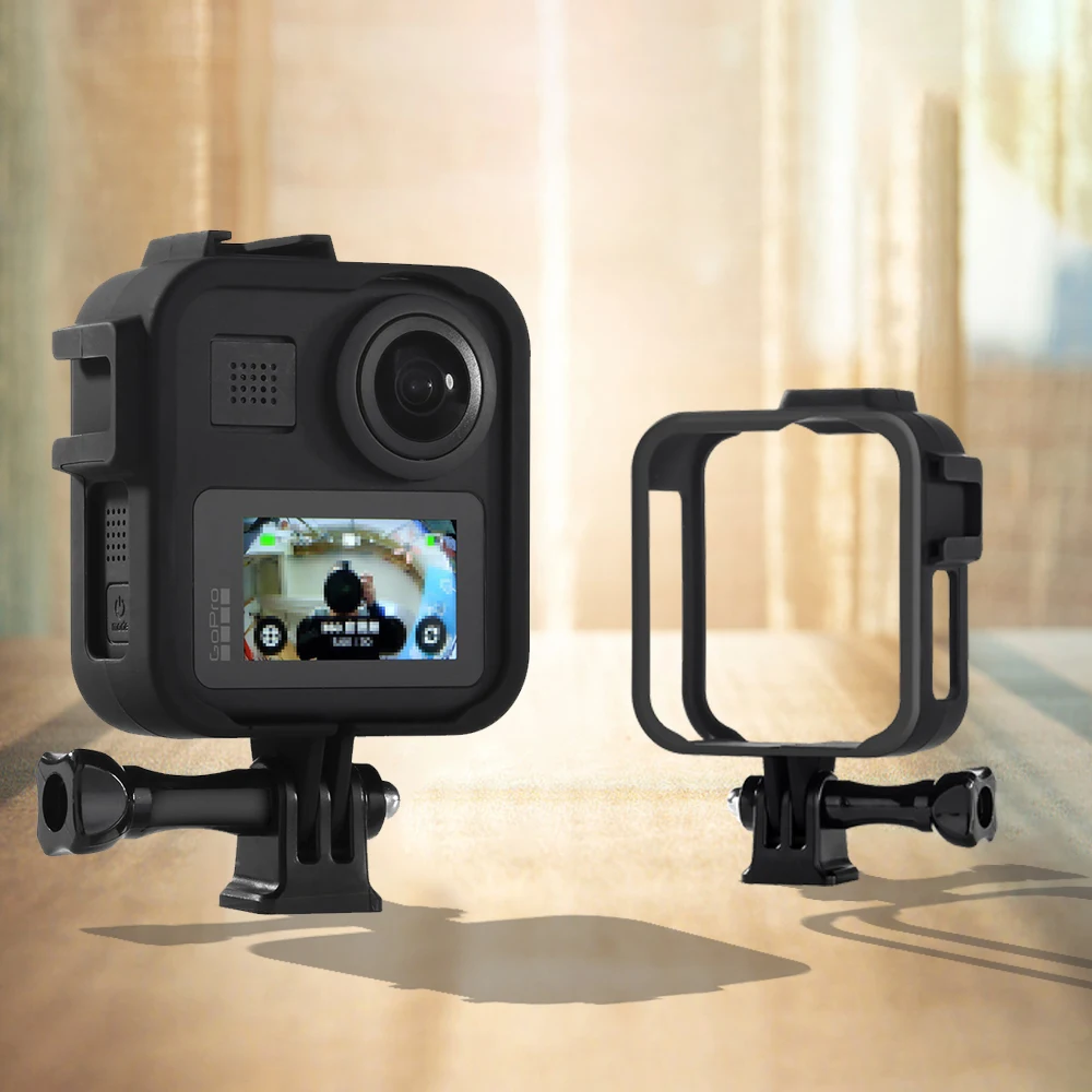 Plastic Protective Frame For Gopro Max 360 Degree Vr Panoramic Sports Camera Accessories External Fill Light Microphone Case 360 Video Camera Accessories Aliexpress Plastic Protective Frame For Gopro Max 360 Degree Vr Panoramic Sports Camera Accessories External Fill Light Microphone Case 360 Video Camera Accessories Aliexpress