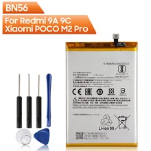 

Replacement Phone Battery BN56 For Redmi 9A 9C Xiaomi POCO M2 Pro Rechargeable Battery 5000mAh With Free Tools