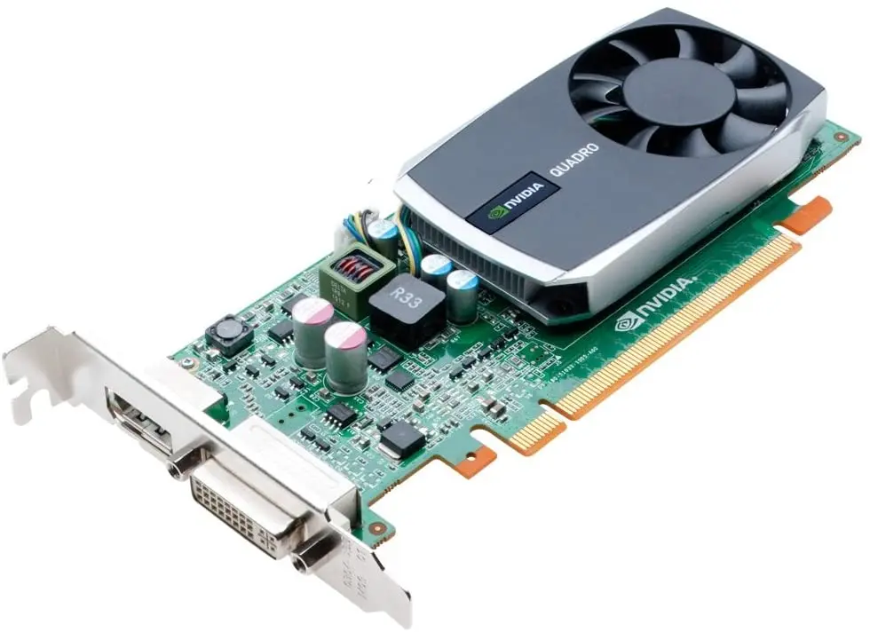 

, Quadro 600 1GB DDR3 PCI Express Gen 2 x16 DVI-I DL and DisplayPort OpenGL, DirectX, CUDA, and OpenCL Professional