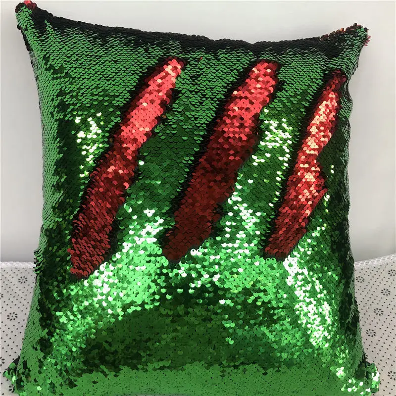 Bubble Kiss DIY наволочка с блестками для русалки 40x40 см Декоративные наволочки подушки