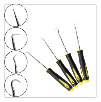 

Universal 4pcs car dismantling oil seal hook gasket manual remover for Kia Forte Ceed Stonic Stinger Rio Picanto Niro